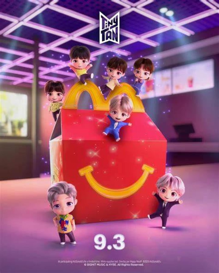 Here's what the BTS McDonald's meal comes with