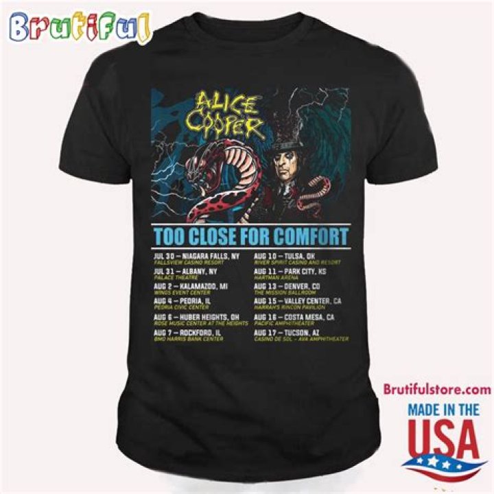 How to get Alice Cooper 'Too Close for Comfort' Tour 2023 tickets
