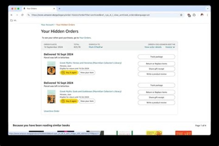 How to hide Amazon orders so others on account won’t see your purchases