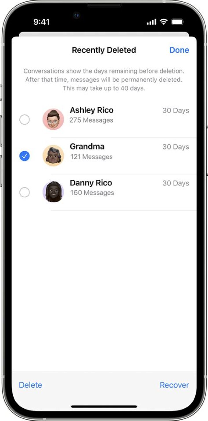 How to recover recently deleted texts with iPhone iOS 16 update