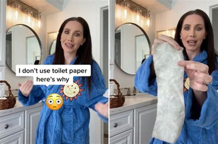I don't use toilet paper anymore — we use 'family cloth'