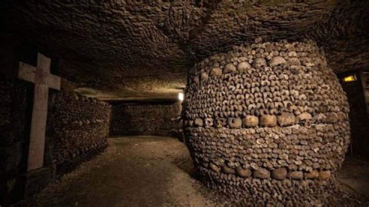 I got married next to millions of skulls in the Catacombs of Paris
