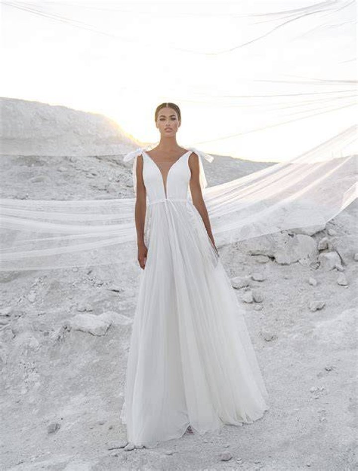I had a 'naked' wedding dress — critics hated it, but I don't care