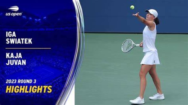 Iga Swiatek obliterates 'best friend' Kaja Juvan at US Open