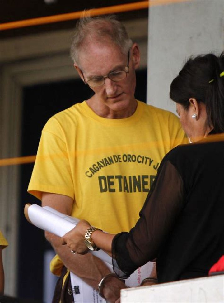 Infamous pedophile smiles as he gets life in prison