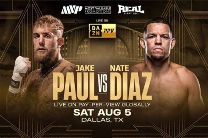 Jake Paul vs. Nate Diaz boxing match date set for August 5