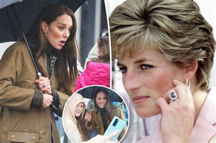 Kate Middleton caught on camera making rare remarks about Princess Diana
