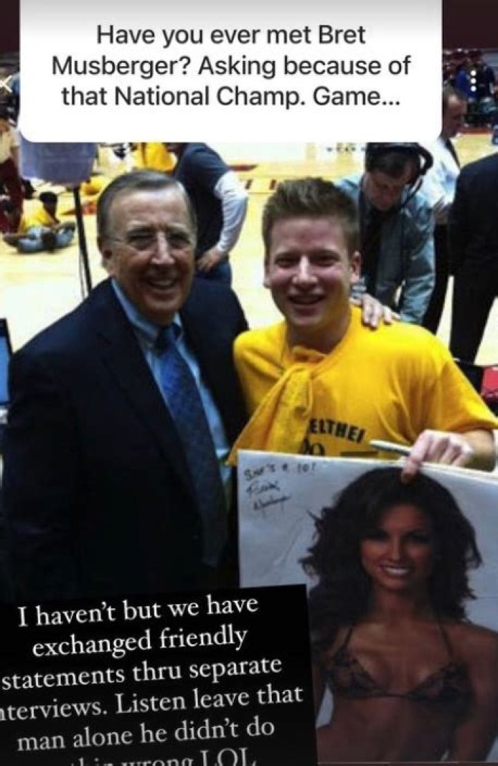 Katherine Webb defends Brent Musburger over viral 2013 comments