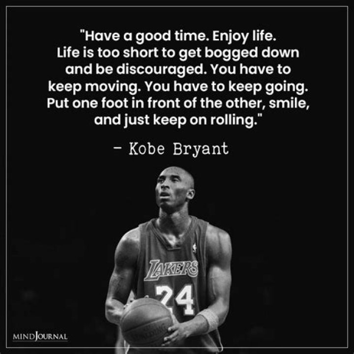 Kobe Bryant's best quotes about life