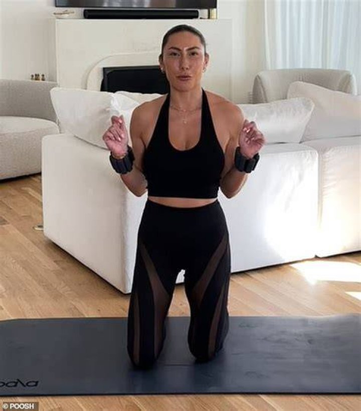 Kourtney Kardashian's 'Perky T--ty Workout' claims to lift boobs and boost bust