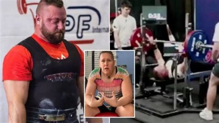 Male powerlifter enters women's event, breaks record