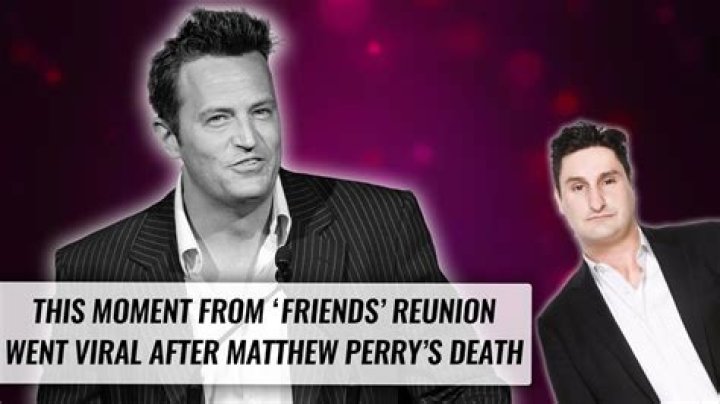 Matthew Perry's emotional moment from 'Friends' reunion goes viral