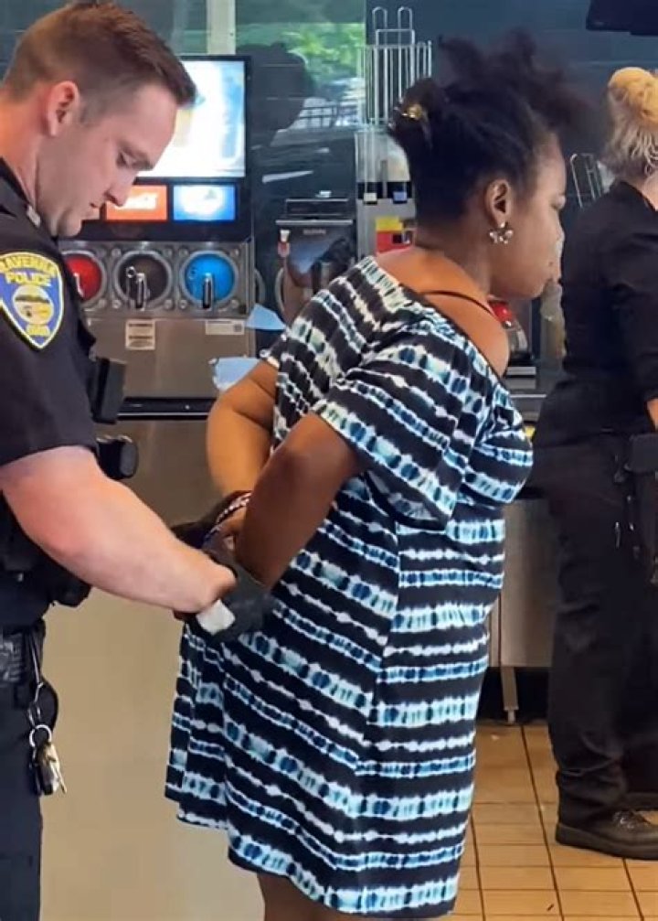 McDonald's worker defends herself from attacking customer