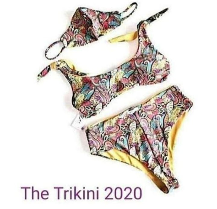 Meet the trikini, beach fashion's answer to coronavirus