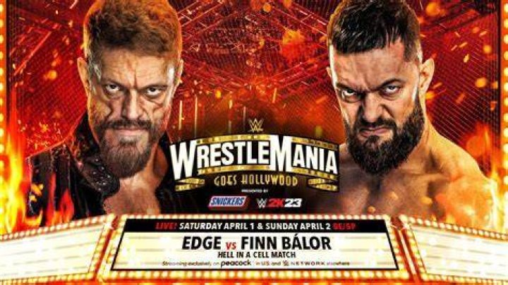 Mick Foley gives Finn Balor advice before WrestleMania match