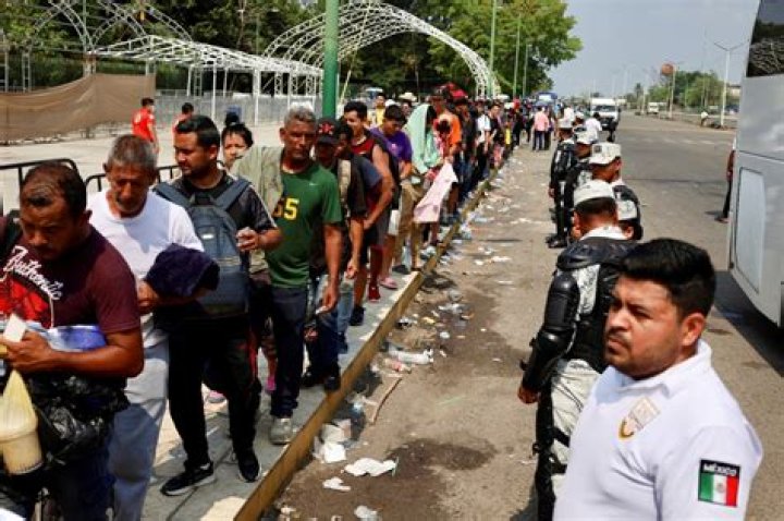 Migrants from over 100 countries have crossed into Mexico