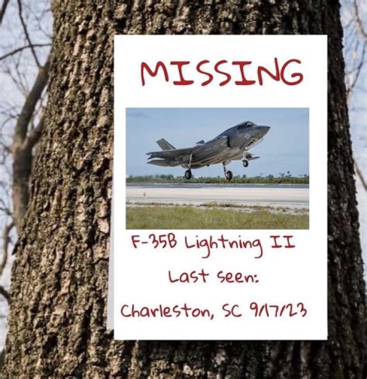 Missing F-35 jet was nearly 'inverted' before crash: witness