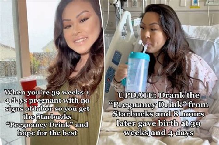 Moms drinking ‘Starbucks pregnancy drink’ to induce labor