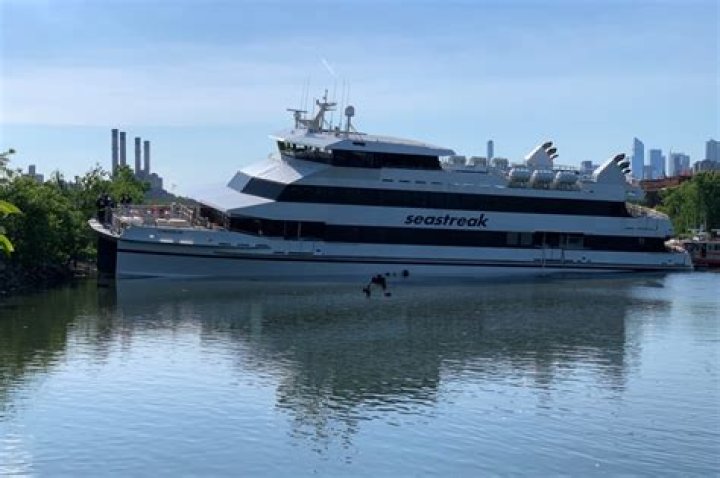More than 100 passengers evacuated after ferry runs aground in NYC