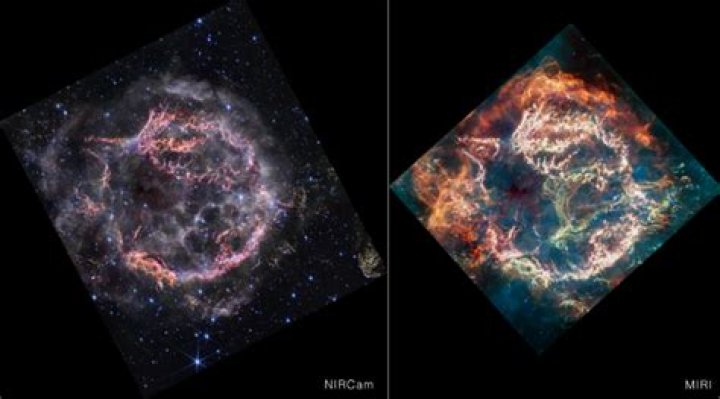 NASA releases never before scene images of famed exploding star