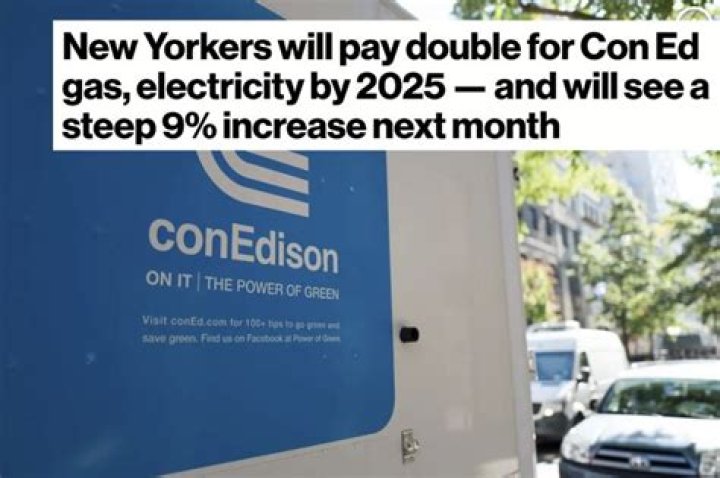 New Yorkers could pay double for Con Ed gas, electricity by 2025 — and will see a steep 9% increase next month