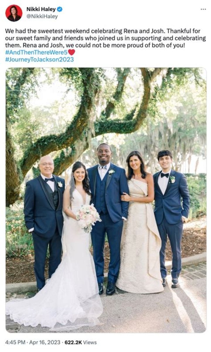 Nikki Haley rips critics of dress at wedding: ‘Grow up’