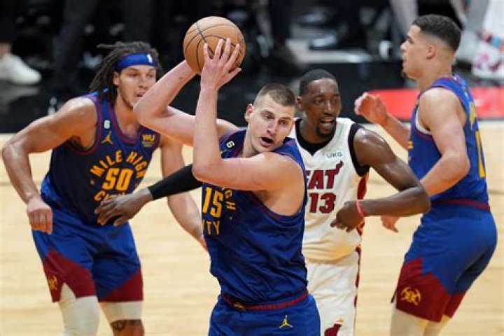 Nikola Jokic, Jamal Murray lead Nuggets by Heat in NBA Finals Game 3