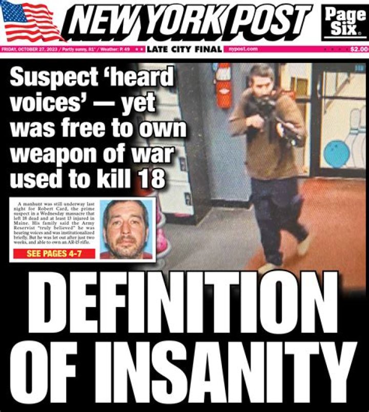 October 27, 2023 | New York Post