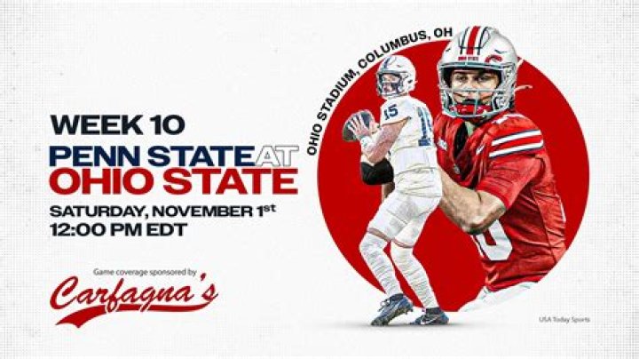 Ohio State vs. Penn State