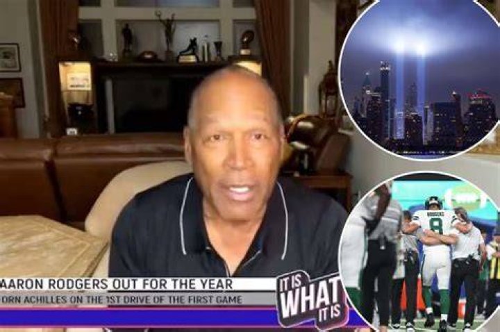 OJ Simpson makes 9/11 joke after Aaron Rodgers injury