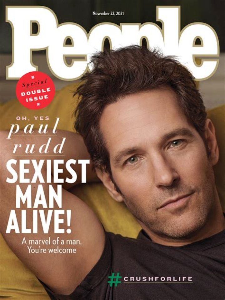 Paul Rudd named People magazine 2021′s Sexiest Man Alive