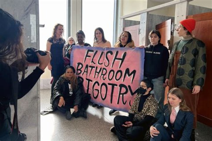 Pennsylvania high school students organize walkout to protest trans bathroom rule: 'Compromised' our rights