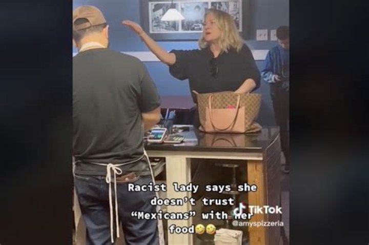 Pennsylvania pizzeria woman, Rita Bellew, filmed going on racist rant