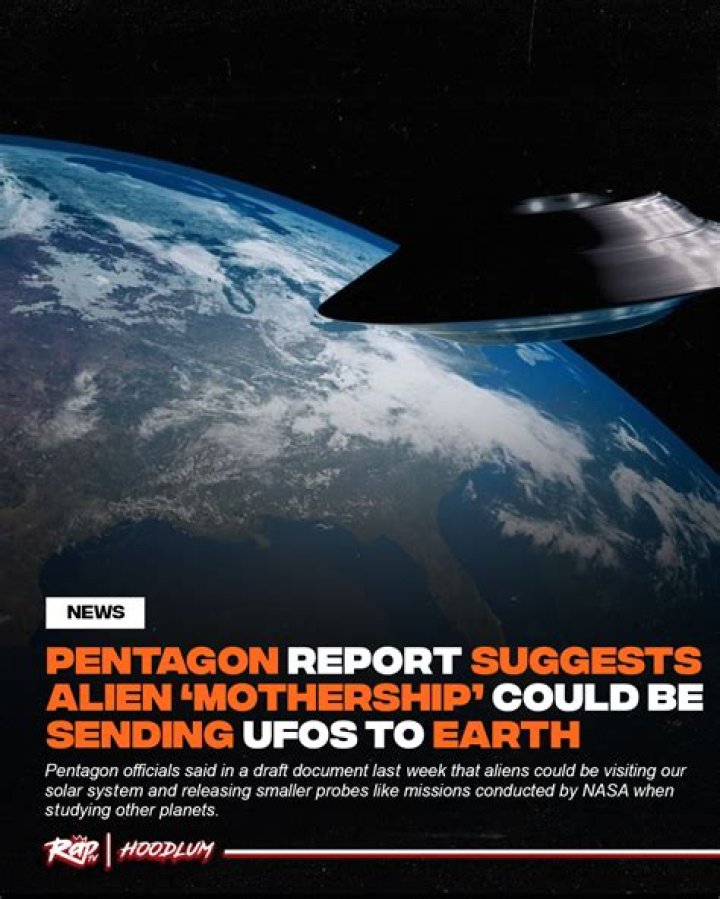 Pentagon officials suggest alien mothership in our solar system could send mini probes to Earth