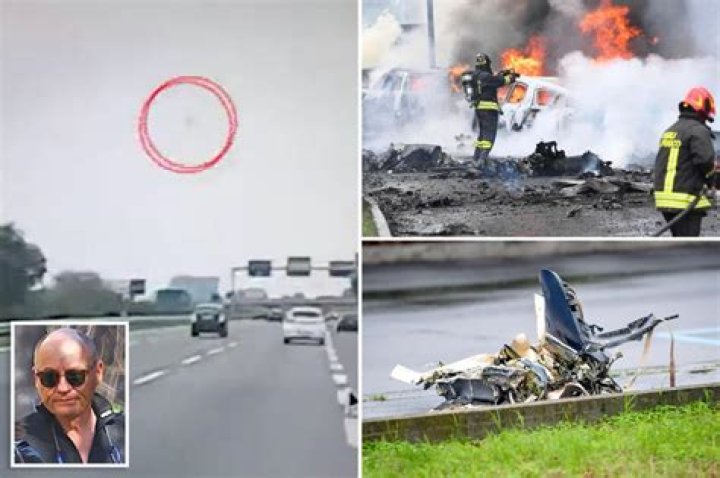 Plane piloted by Romanian billionaire crashes in Italy