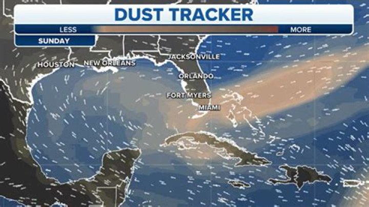 Plumes of Saharan dust could impact air quality, sunsets over Florida