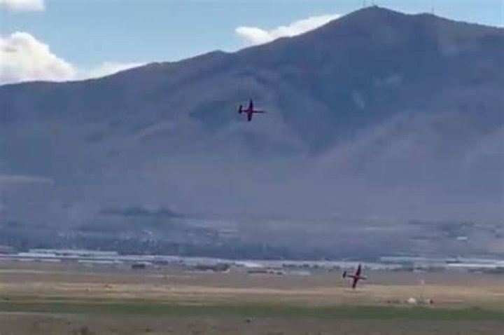 Reno Air Race pilot dead after plane goes down in fiery crash