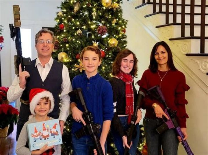 Rep. Andy Ogles under fire for gun-filled family Christmas photo
