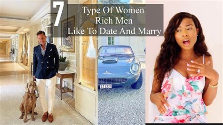 Rich women like rich men, and rich men like slender women
