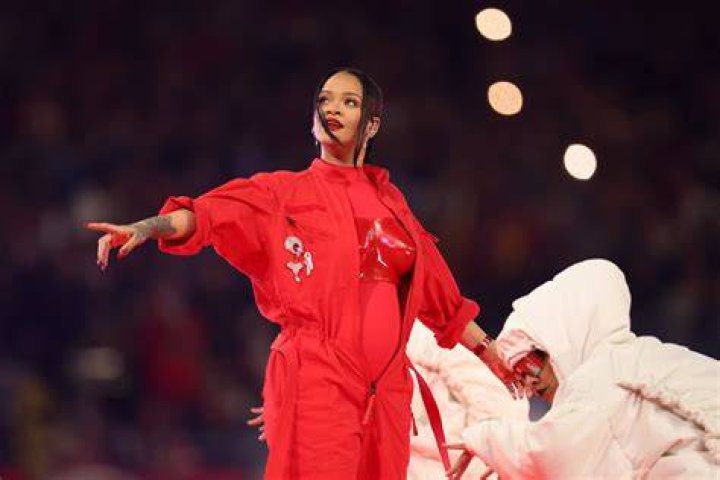 Rihanna credits young son for tackling 'important' Super Bowl halftime show