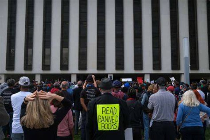 Ron DeSantis accuses teachers unions of pulling harmless books