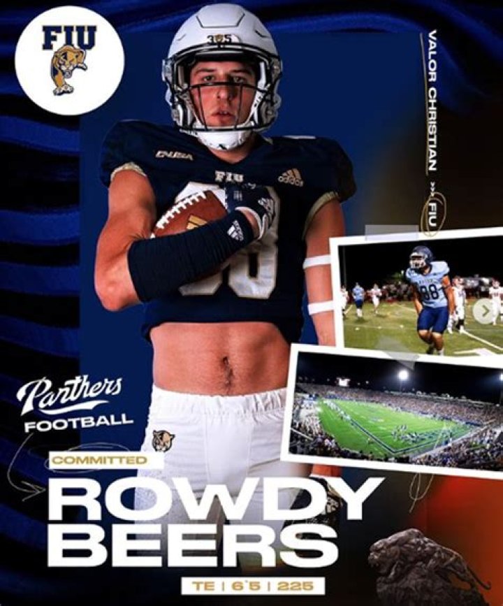 Rowdy Beers commits to Florida International University