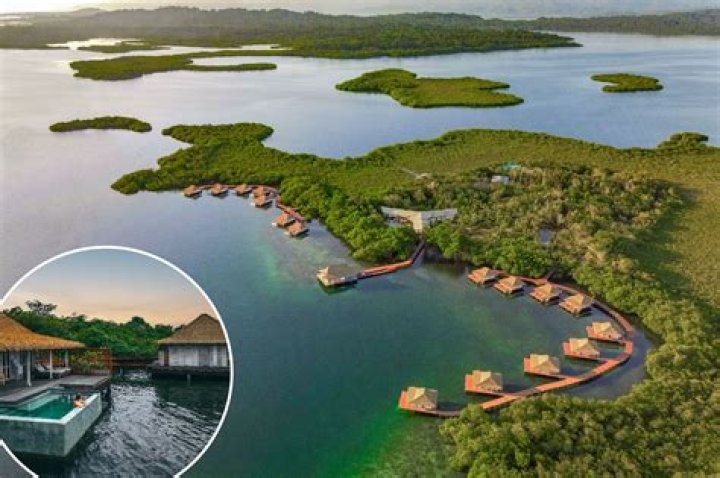 Rule the waves in an overwater villa on a private Panamanian island
