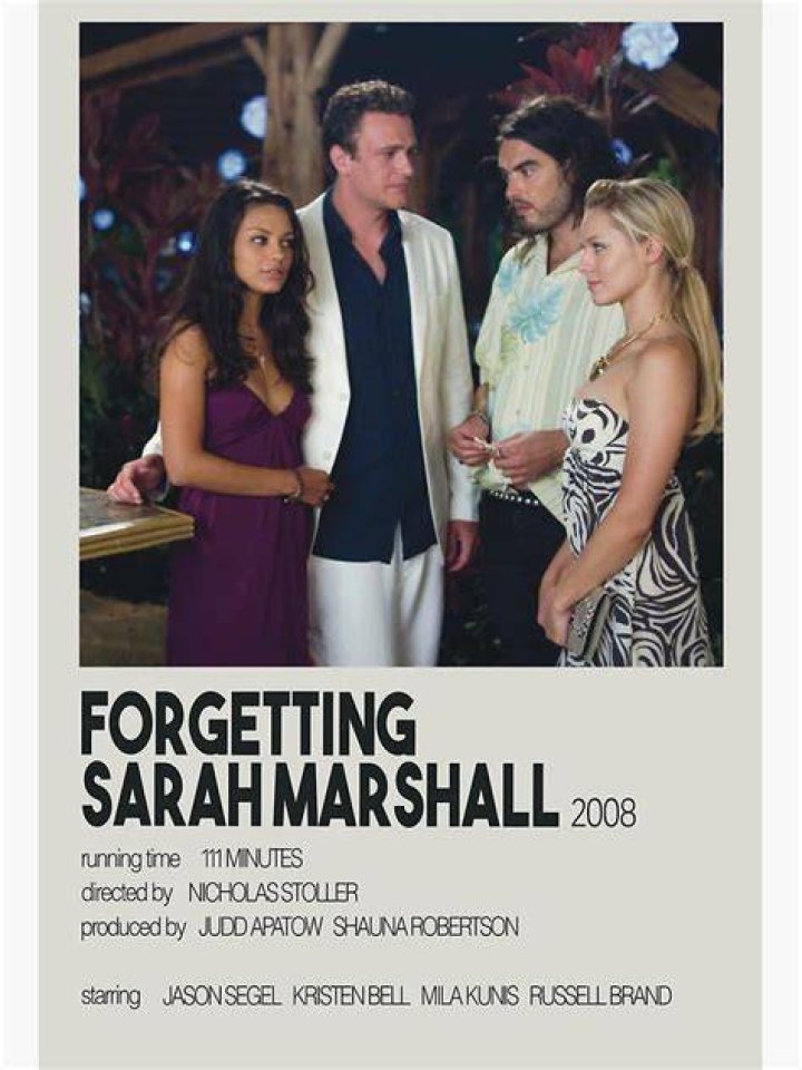 Russell Brand warned by Kristen Bell on 'Forgetting Sarah Marshall'