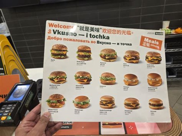 Russian McDonald's fan chains himself to eatery to stop closing