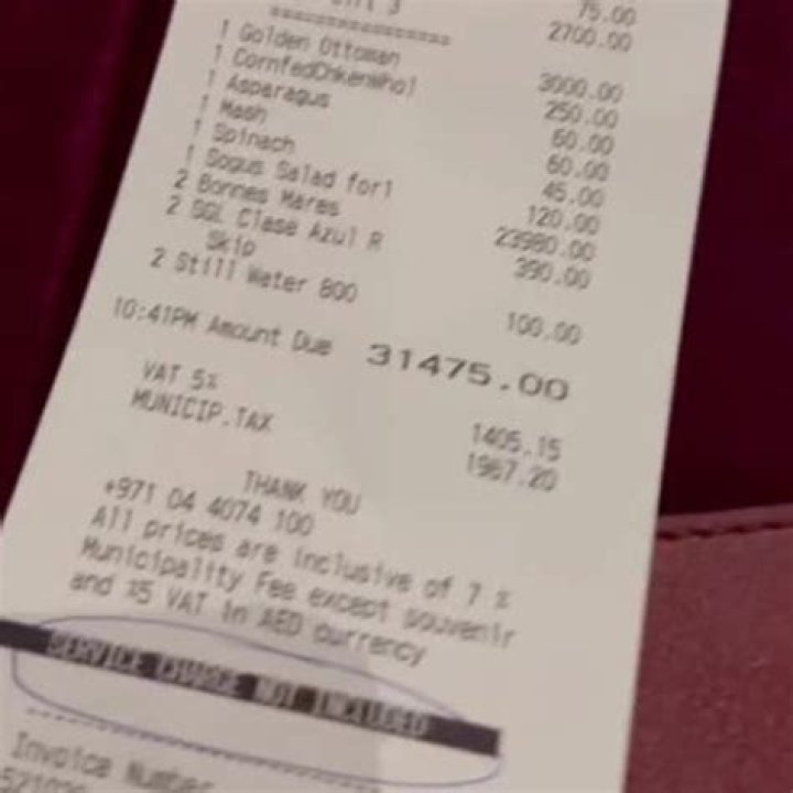 Salt Bae sparks fury by posting $108K bill from his restaurant