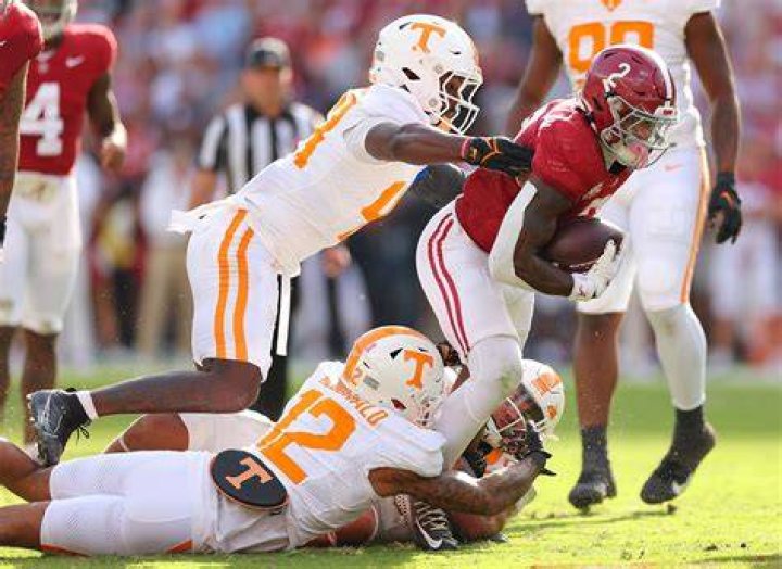 Security guard levels streaker after Tennessee-Alabama game
