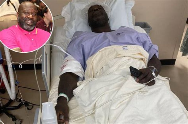 Shaq sparks concern with hospital photo