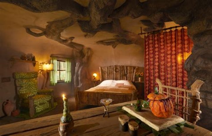 Sleep like an ogre in Shrek's swamp at this Scottish Airbnb