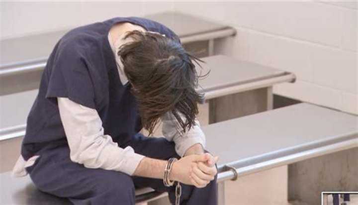 Spencer Pearson mugshot shows grisly suicide attempt scar